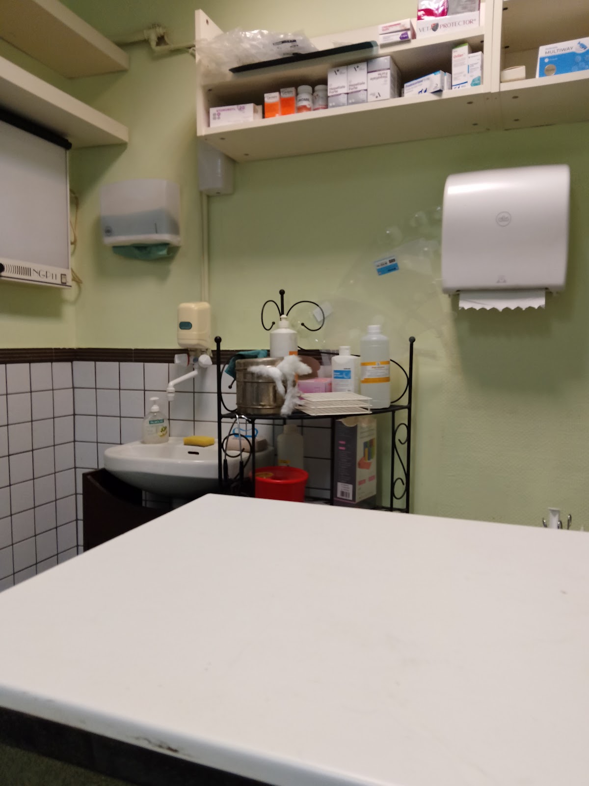 Gabinet zabiegowy przychodni weterynaryjnej ABIVET